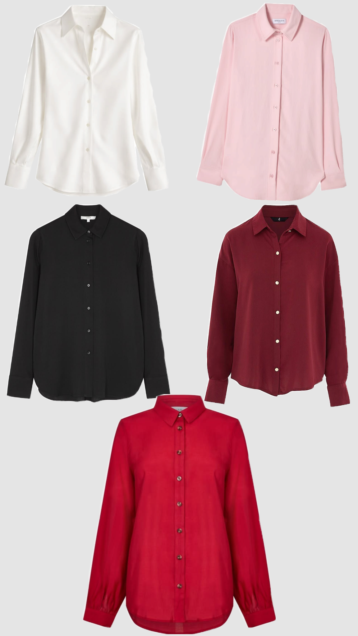 download Elegant Women's University Shirt - Image 1